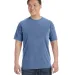 1717 Comfort Colors - Garment Dyed Heavyweight T-S in Washed denim front view