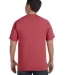 1717 Comfort Colors - Garment Dyed Heavyweight T-S in Crimson back view