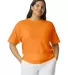 1717 Comfort Colors - Garment Dyed Heavyweight T-S in Bright orange front view