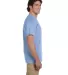 5170 Hanes® Comfortblend 50/50 EcoSmart® T-shirt in Light blue side view