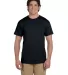 5170 Hanes® Comfortblend 50/50 EcoSmart® T-shirt in Black front view