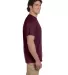 5170 Hanes® Comfortblend 50/50 EcoSmart® T-shirt in Maroon side view