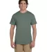 5170 Hanes® Comfortblend 50/50 EcoSmart® T-shirt in Heather green front view