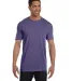 6030 Comfort Colors - Pigment-Dyed Short Sleeve Sh in Grape front view