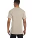 6030 Comfort Colors - Pigment-Dyed Short Sleeve Sh in Sandstone back view
