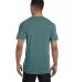 6030 Comfort Colors - Pigment-Dyed Short Sleeve Sh in Blue spruce back view