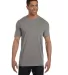 6030 Comfort Colors - Pigment-Dyed Short Sleeve Sh in Grey front view