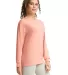 6014 Comfort Colors - 6.1 Ounce Ringspun Cotton Lo in Peachy side view