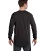 6014 Comfort Colors - 6.1 Ounce Ringspun Cotton Lo in Black back view