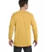 6014 Comfort Colors - 6.1 Ounce Ringspun Cotton Lo in Mustard back view