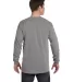 6014 Comfort Colors - 6.1 Ounce Ringspun Cotton Lo in Grey back view