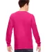 6014 Comfort Colors - 6.1 Ounce Ringspun Cotton Lo in Heliconia back view