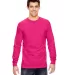 6014 Comfort Colors - 6.1 Ounce Ringspun Cotton Lo in Heliconia front view