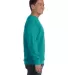 1566 Comfort Colors - Pigment-Dyed Crewneck Sweats in Seafoam side view