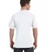 4017 Comfort Colors - Combed Ringspun Cotton T-Shi in White back view