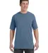 4017 Comfort Colors - Combed Ringspun Cotton T-Shi in Blue jean front view