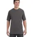 4017 Comfort Colors - Combed Ringspun Cotton T-Shi in Pepper front view