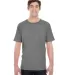 4017 Comfort Colors - Combed Ringspun Cotton T-Shi in Grey front view