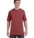 4017 Comfort Colors - Combed Ringspun Cotton T-Shi in Brick front view