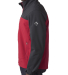 5350 DRI DUCK - Motion Soft Shell Jacket in Red/ charcoal side view