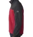 5350 DRI DUCK - Motion Soft Shell Jacket RED/ CHARCOAL side view