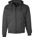 7033T DRI DUCK - Power Fleece Jacket with Thermal  DARK OXFORD front view