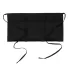 APR50 Big Accessories Three-Pocket 10" Waist Apron in Black front view