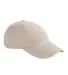 Big Accessories BX008 Brushed Twill Unstructured D in Stone front view