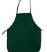 APR51 Big Accessories Two-Pocket 24" Apron in Forest front view