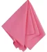 BA001 Big Accessories Solid Bandana in Pink front view