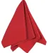 BA001 Big Accessories Solid Bandana in Red front view