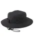 BX016 Big Accessories Guide Hat in Black front view