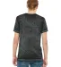 BELLA+CANVAS 3650 Mens Poly-Cotton T-Shirt in Black acid wash back view