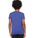 BELLA+CANVAS 3001Y Jersey Youth T-Shirt in Heather true roy back view
