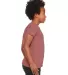 BELLA+CANVAS 3001Y Jersey Youth T-Shirt in Heather mauve side view