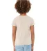 BELLA+CANVAS 3001Y Jersey Youth T-Shirt in Heather dust back view