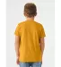 BELLA+CANVAS 3001Y Jersey Youth T-Shirt in Heather mustard back view