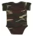 4403 Code V Infant Baby Rib Camouflage Lap Shoulde GREEN WOODLAND back view