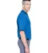 D140 Devon & Jones Men’s Tipped Perfect Pima Int FRENCH BLUE/ NVY side view