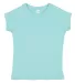 3316 Rabbit Skins® Toddler Girls Fine Jersey T-Sh in Chill front view