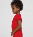 3316 Rabbit Skins® Toddler Girls Fine Jersey T-Sh in Red side view