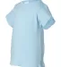 3400 Rabbit Skins® Infant Lap Shoulder T-shirt in Light blue side view