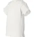 3400 Rabbit Skins® Infant Lap Shoulder T-shirt in White side view