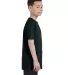 5000B Gildan™ Heavyweight Cotton Youth T-shirt  in Black side view