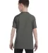 5000B Gildan™ Heavyweight Cotton Youth T-shirt  in Military green back view