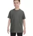 5000B Gildan™ Heavyweight Cotton Youth T-shirt  in Military green front view
