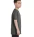 5000B Gildan™ Heavyweight Cotton Youth T-shirt  in Military green side view