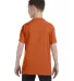 5000B Gildan™ Heavyweight Cotton Youth T-shirt  in T orange back view