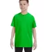 5000B Gildan™ Heavyweight Cotton Youth T-shirt  in Electric green front view