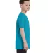 5000B Gildan™ Heavyweight Cotton Youth T-shirt  in Tropical blue side view